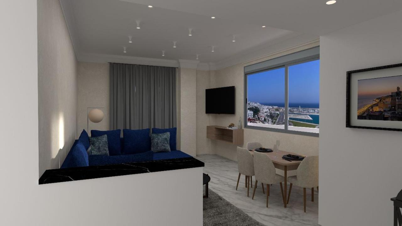 Appartement De Prestige, Vue Kasbah, Mer Et Vieux Port Tanger Kültér fotó